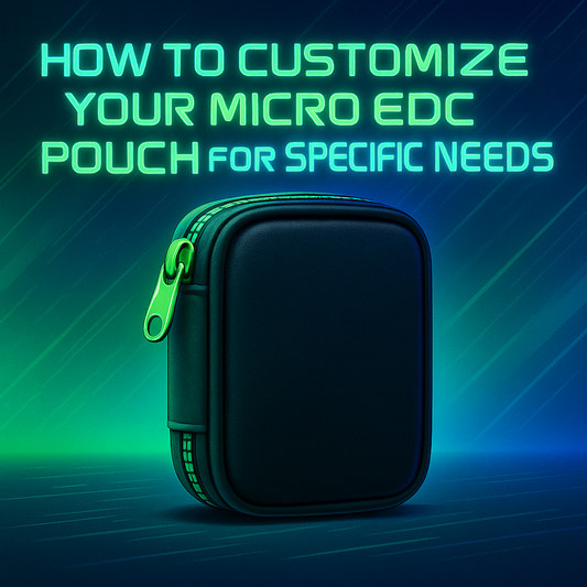 How to Customize Your Micro EDC Pouch for Specific Needs